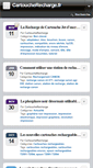 Mobile Screenshot of cartoucherecharge.fr